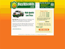 Tablet Screenshot of buyriteoils.com